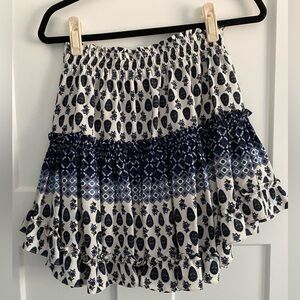 Paisley print skirt